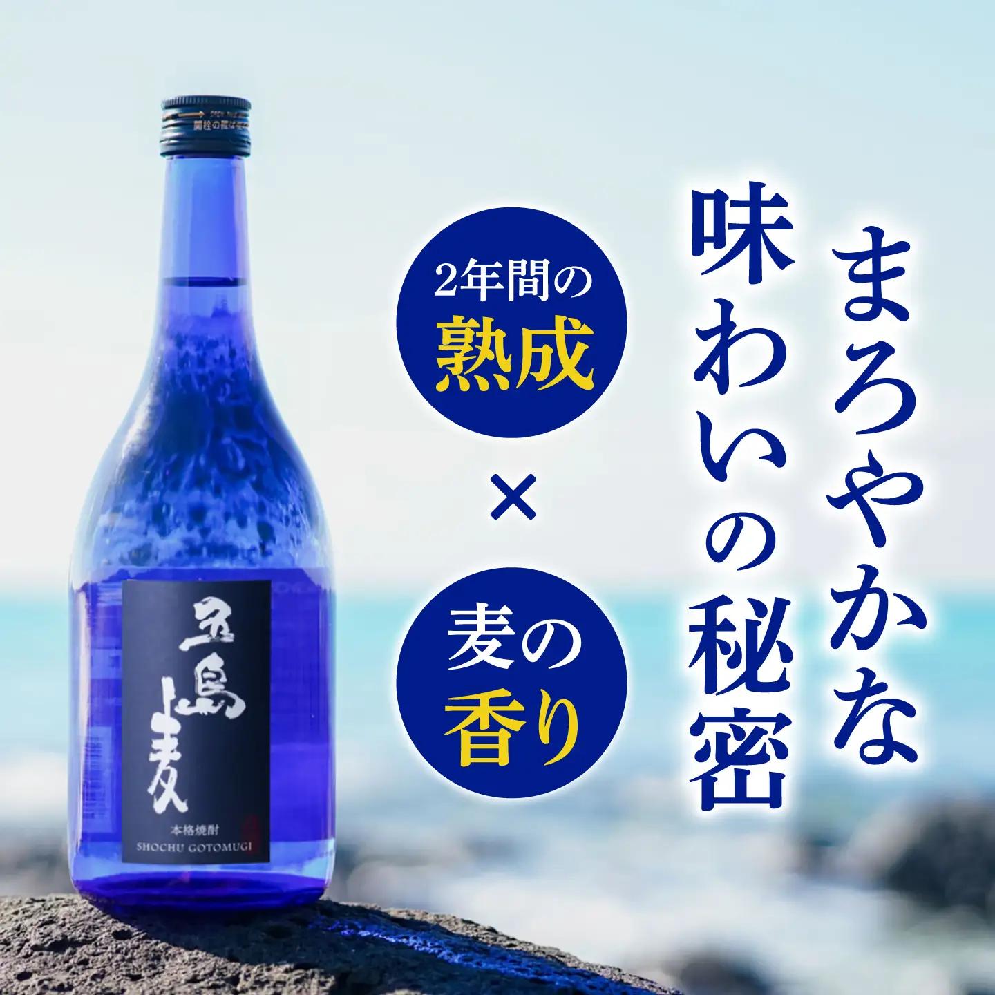 【12回定期便】【麦焼酎】五島麦25度 720ml（化粧箱）五島市/五島列島酒造[PAH026] お酒 焼酎 酒 アルコール セット 