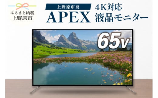 65V型４K対応液晶モニター 家電 ダイコーアペックス（AP65DPXA）