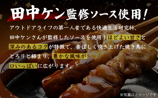 温めるだけ！お肉屋さんの 味付き 焼き鳥 串 16本(4種×各2本)×2パック＝500g(タレ込み) 焼きとり 焼鳥 レンチン 電子レンジ 鶏 肉 冷凍 パック キャンプ バーベキュー おつまみ 惣菜