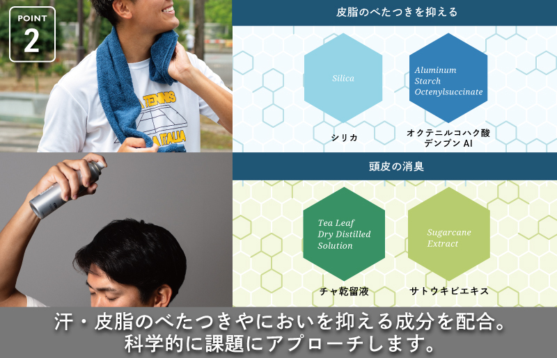 【スピード発送】ドライシャンプー 100ｇ 3本セット【シャンプー アウトドア 髪 汗 におい 匂い 臭い 対策 】 G3794_イメージ3