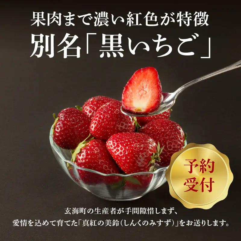 玄海町産いちご 真紅の美鈴 1箱 ／ いちご【A063】