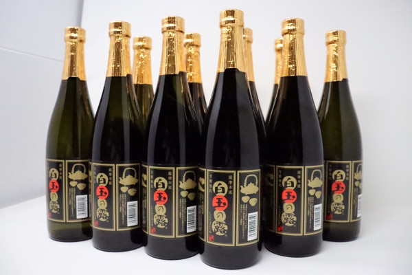 
【数量限定】No.4044-1　白玉醸造　芋焼酎「白玉の露（4合瓶）」12本セット
