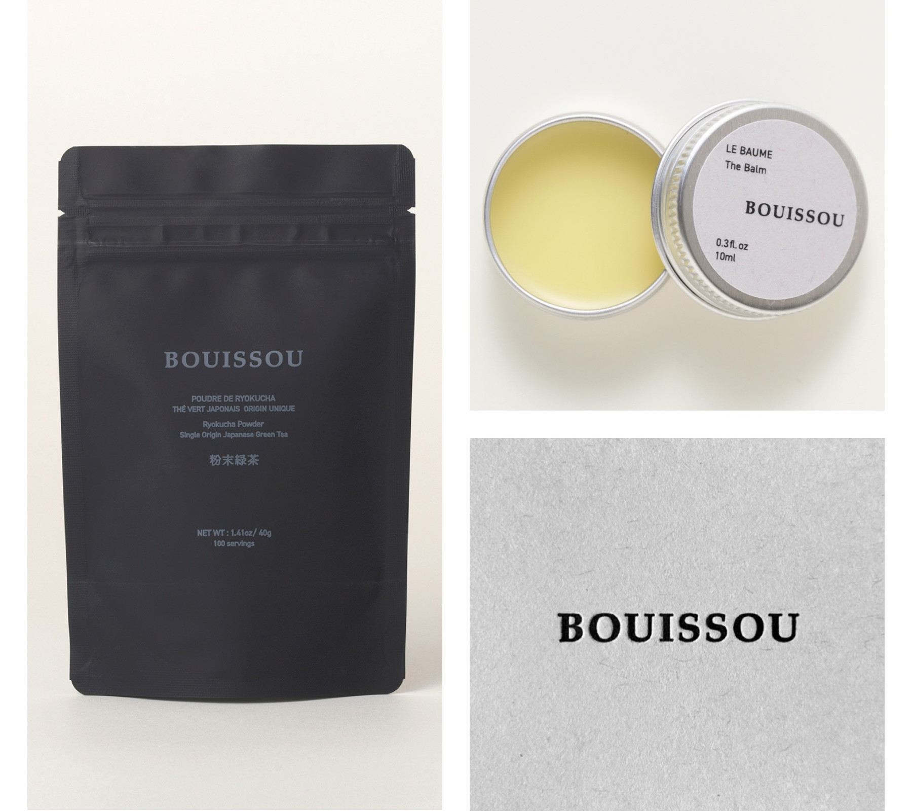 
BOUISSOU -ブイス- ザ・バーム & 粉末緑茶セット
