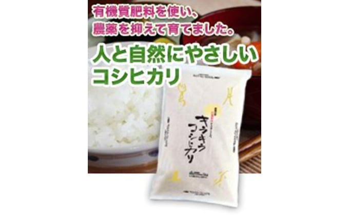 
            特別栽培米キラキラコシヒカリ 5kg
          