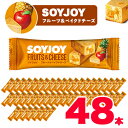 【ふるさと納税】SOYJOY　フルーツ&ベイクドチーズ　48本【1390924】