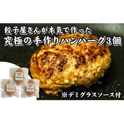 ふるさと納税 神戸市 [ギョーザ専門店イチロー製] 神戸味噌だれ餃子50個&餃子屋さんのハンバーグ3個セット |  | 02