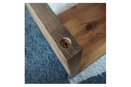 無垢材　スタッキングシェルフ 2個 W600×H220×D200 [新星金属製作所 大阪府 守口市 20940905] リビング 玄関 靴箱 シェルフ 本棚 テーブル 子供部屋 トイレ インテリア 収