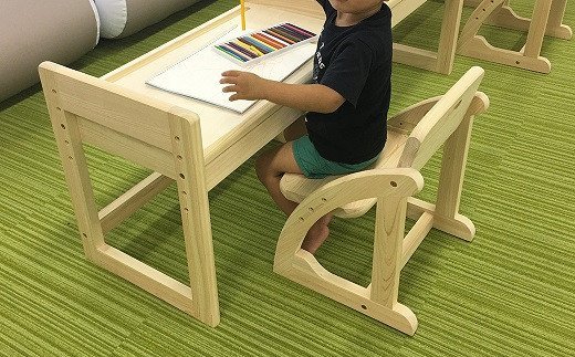 JBA-1.【檜の家具】キッズデスク　KIDS DESK　子供机