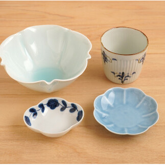 有田焼 涼しげブルー 夏のうつわセット マルシゲ陶器 A30-333_イメージ2