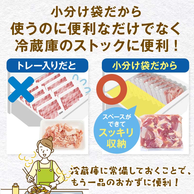 便利な小分け！土佐はちきん地鶏 もも肉 3kg（300g×6袋、400g×3袋）カット済 地鶏 モモ肉 鶏肉 とり肉 とりにく 肉 高知県 大川村 F6R-086