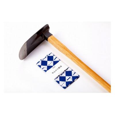 ふるさと納税 能登町 能登の鍛冶屋　鉄鼻緒鍬(丸)