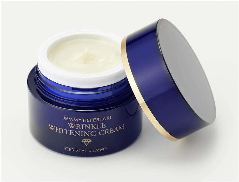 クリスタルジェミー リンクル ホワイトニング クリーム W＆E 30g 12回定期コース 美白 シミ予防 シワ改善 植物由来 基礎化粧品 肌荒れ防止 保湿クリーム 化粧品 スキンケア 薬用 医薬部外品