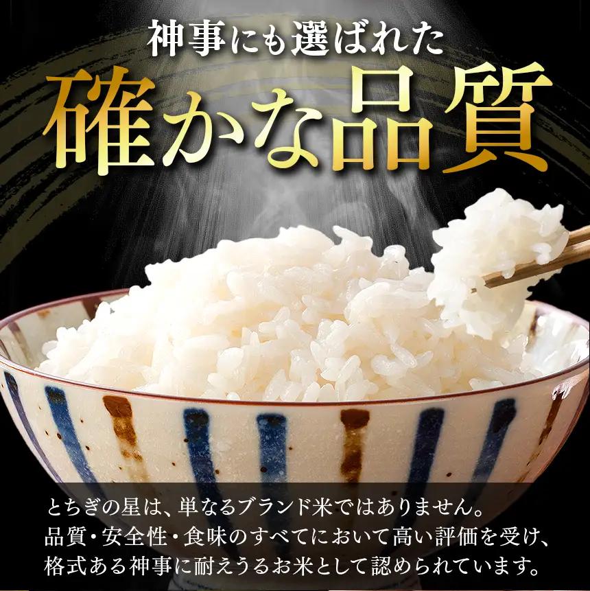 【栃木県共通返礼品】【先行予約】【12月発送分】令和8年度新米 栃木県産とちぎの星（玄米真空パック) 約2kg×5  |  栃木県 那珂川町 送料無料