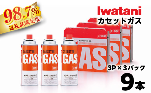 イワタニ　カセットガス　CB缶　カセットボンベ　３P　３パックセット 311*3【FI02W2】（滋賀県　近江八幡市）