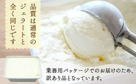 訳あり ジェラート プレミアムミルク 1L  富山県 氷見市 みるく プレミアム アイス アイスミルク ジェラート Himi Gelato ジャージー プレミアムミルク ジェラート ジャージー プレミ