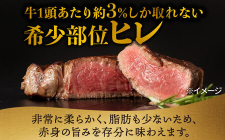 【6回定期便】ヒレ・サーロイン ステーキ2種食べ比べセット 長崎和牛 （400g/回） 【肉のマルシン】[FG44]