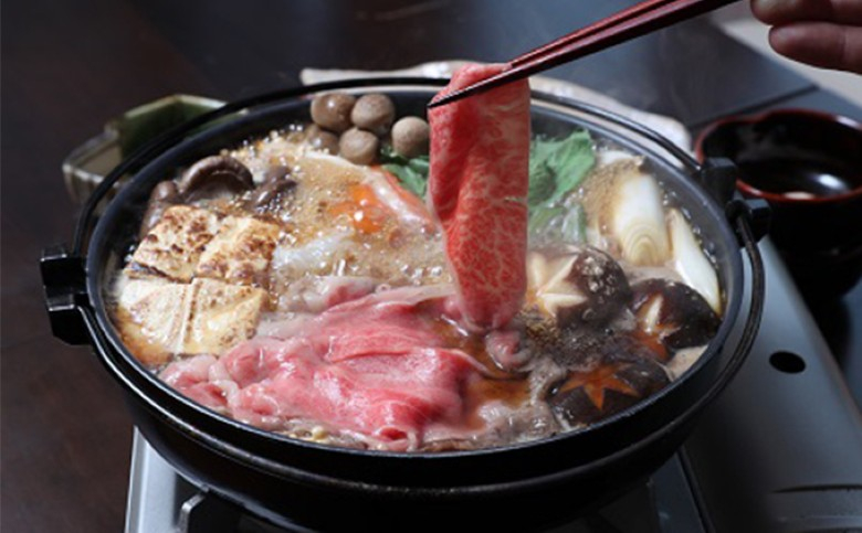 
            長萩和牛すき焼（カタロース）　800g　｜HG000189
          
