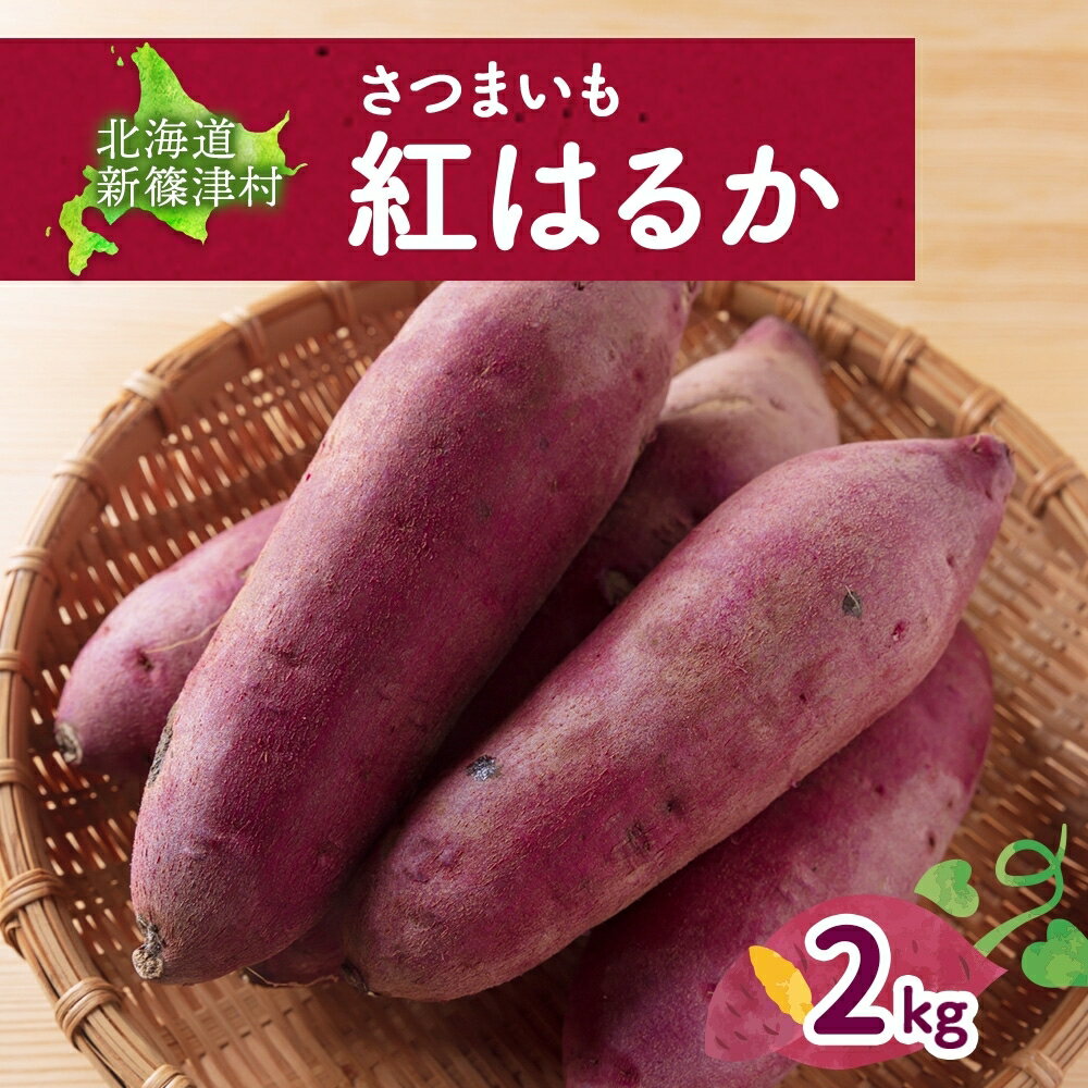 【ふるさと納税】【オンライン決済限定】野菜 新しのつ産 さつまいも（紅はるか2.5kg） サツマイモ 芋 イモ 甘い 北海道　お届け：2026年10月中旬から2026年10月下旬