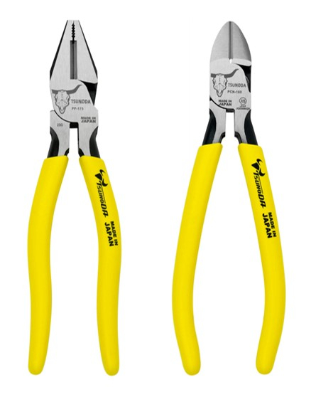 
(TND-13) TSUNODA最上位モデルでDIYを！ニッパー & ペンチ塩ビグリップ 2点セット FC033009
