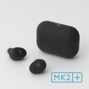 完全ワイヤレスイヤホン ag COTSUBU MK2+ KURO イヤホン