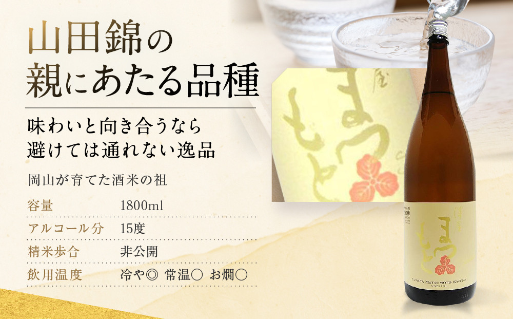 【松本酒造】澤屋まつもと  守破離 ( しゅはり ) 五百万石、雄町、うるとら 1.8L ×3本セット / 松本酒造  【日本酒】