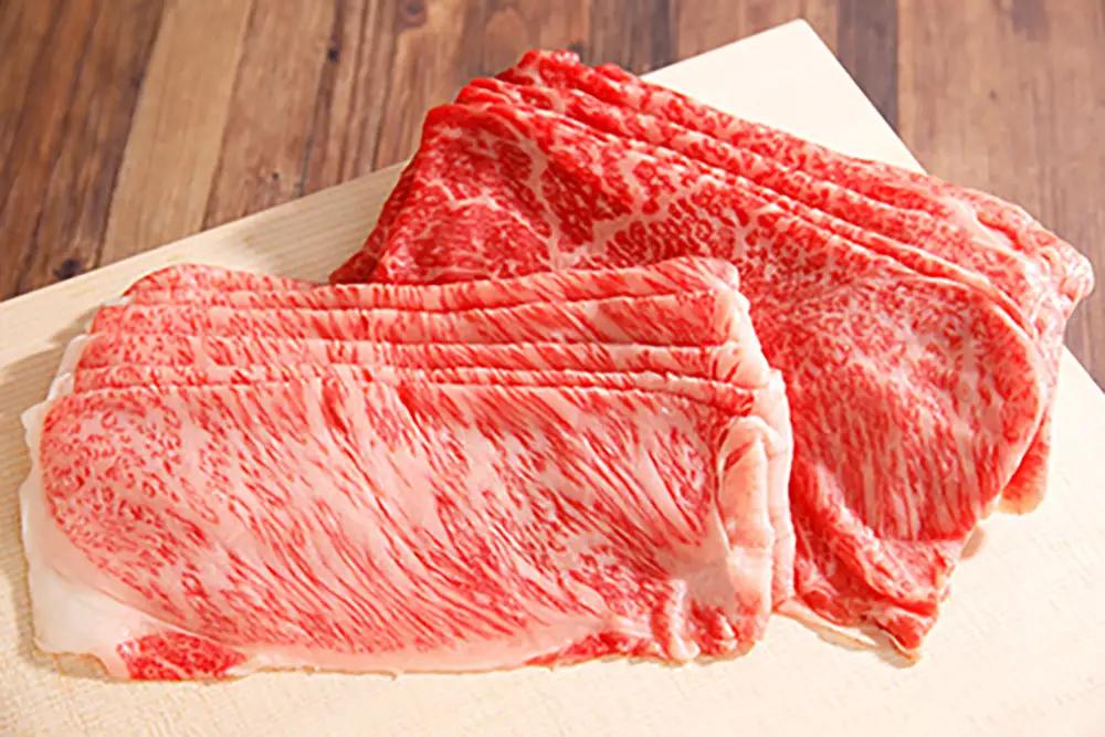 近江牛 すき焼き ロース モモ 400g 総本家肉のあさの 5等級雌牛 【AE05W】 近江牛 牛肉すき焼き