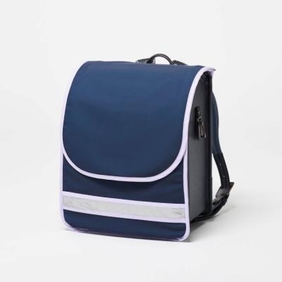 ふるさと納税 足利市 PETIT PSYCHEのランドセルカバーbasic ネイビー×パープル