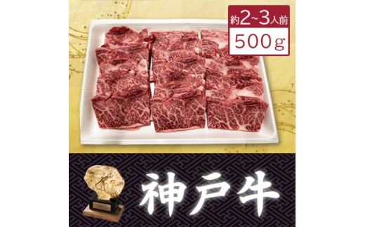 
＜神戸牛＞特上カルビ500g(焼肉用)約2～3人前【1359927】
