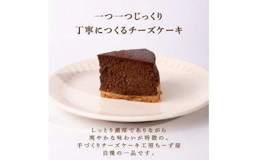 6回 定期便 チーズケーキ チョコレートニューヨーク 4号 12cm 冷凍 手作り お土産 お取り寄せ チーズ ケーキ チョコ お菓子 洋菓子 おやつ デザート 手づくりチーズケーキ工房 ちーず屋 手