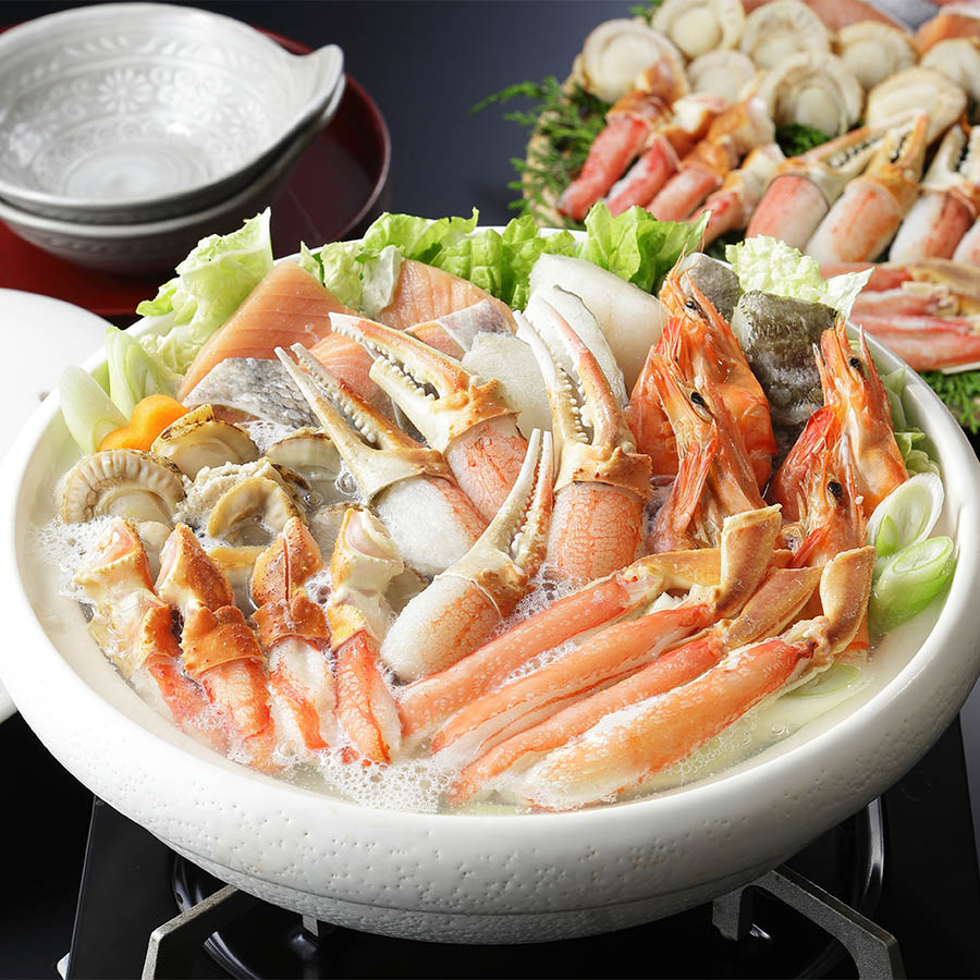 ＜加藤水産＞蟹鍋セット