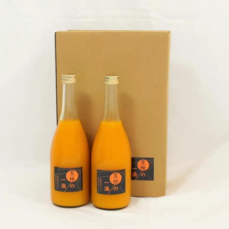［無添加］田村みかんの新鮮100％ジュース「至極の一滴」720ml×2本入り★2026年2月中旬頃より順次発送［TM22w］