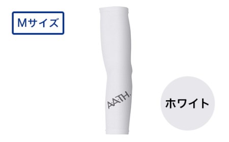 I4-18E【カラー：ホワイト サイズ：M】リカバリーウェア A.A.TH/ ワッフルサポーターロゴタイプ（品番：AAA90P02）