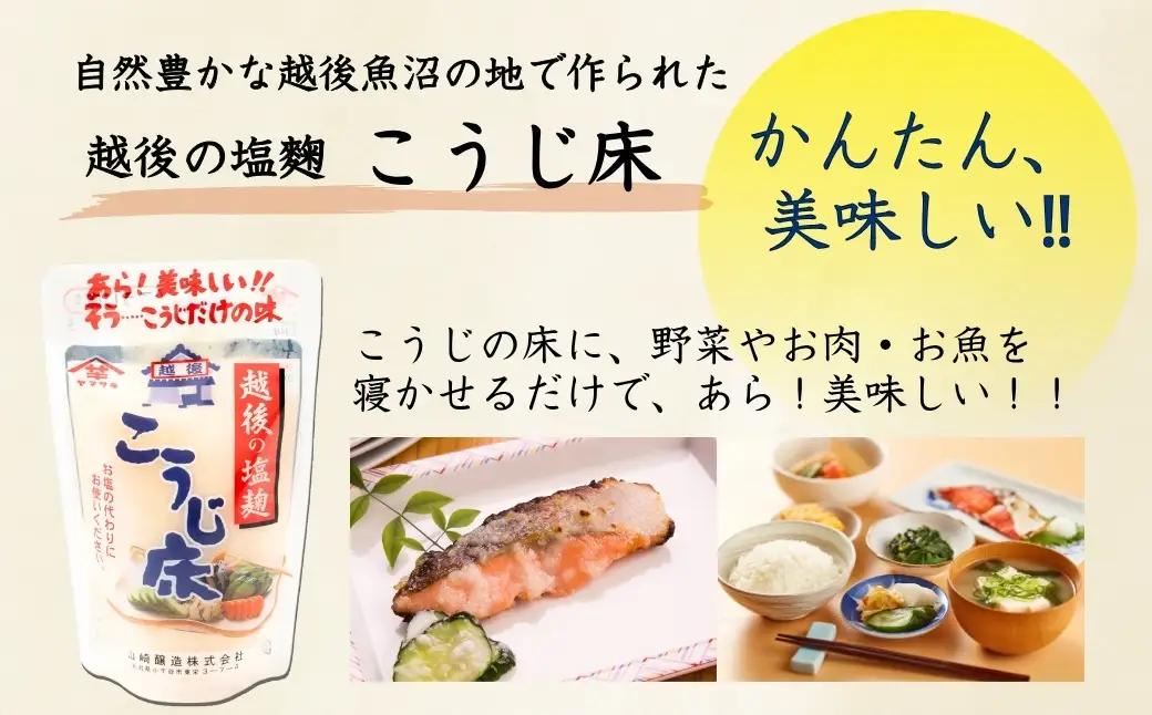 越後の塩麹 こうじ床 200g×12個入 山崎醸造 | こうじ