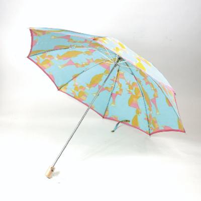 ふるさと納税 富士吉田市 晴雨兼用折りたたみ傘 ハレフネマイカ/スカイブルー レディース 軽量 日本製 |  | 02