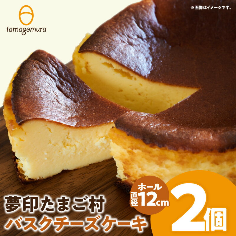 【ふるさと納税】夢印たまご村バスクチーズケーキ 12cm チーズケーキ チーズ ケーキ バスクチーズケーキ クリームチーズ 洋菓子 お菓子 菓子 おやつ デザート スイーツ 贈答 贈り物 ギフト プレゼント 記念日 お祝い 誕生日 人気 おすすめ 宮崎県 宮崎市