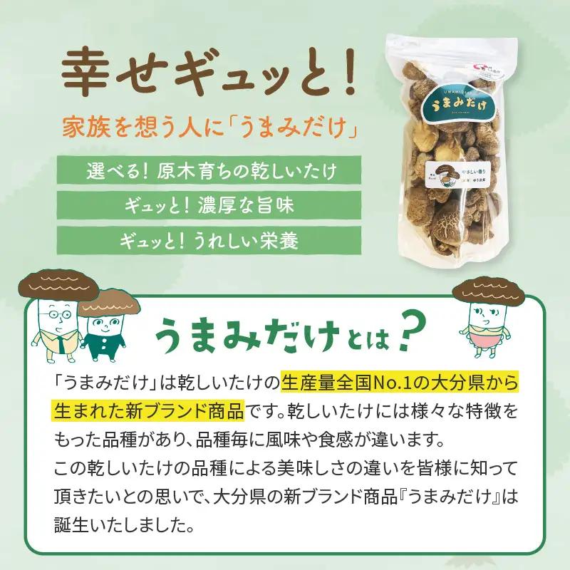 大分産乾しいたけ（うまみだけ） 40グラム×3種 F07036