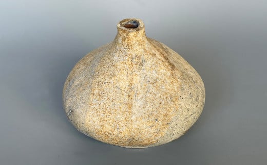 創作陶器・花器 「変形一輪挿し（首短）」
