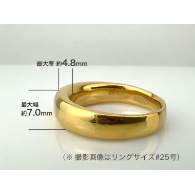 ふるさと納税 南アルプス市 純金(K24)製 甲丸リングDタイプ 17号 |  | 01
