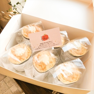一番人気『高原たまごのシフォンケーキ（プレーン）』6個入り ＜北海道・沖縄・離島配送不可＞ シフォン