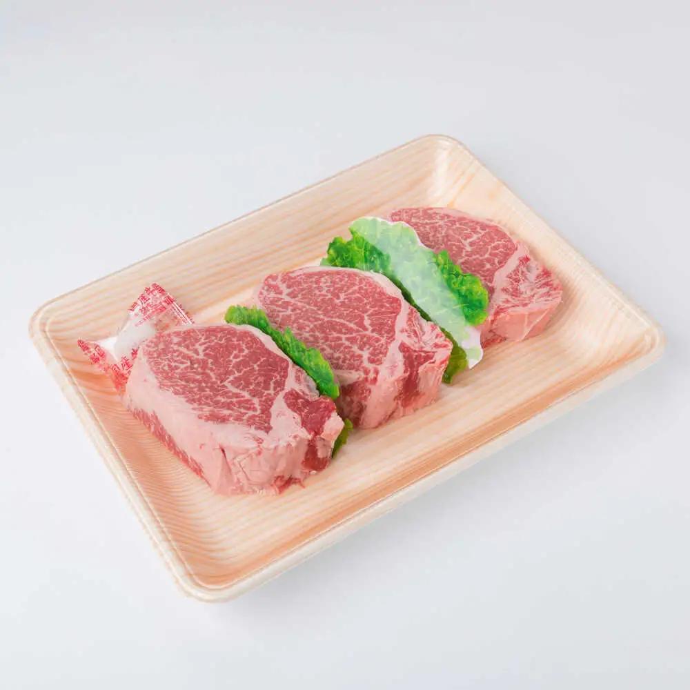 博多和牛 極厚 シャトーブリアン 150g×3枚  [ACA056] 牛肉 シャトーブリアン ヒレ ステーキ A4