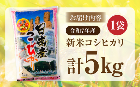 2週間以内に発送 早場米 新米 コシヒカリ 5kg 期間限定 日南市産 お米 ご飯 ライス 国産 令和6年産 人気 食品 精米 白米 こしひかり 有洗米 おにぎり お弁当 炊き込みご飯 雑炊 ギフト 