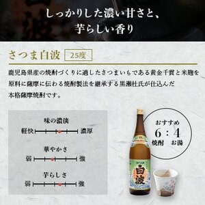 芋なのに飲みやすい!? 限定焼酎＆枕崎の定番焼酎 3種セット 900ml×各1本 A6-120_酒・アルコール 芋焼酎 焼酎 _【1621154】