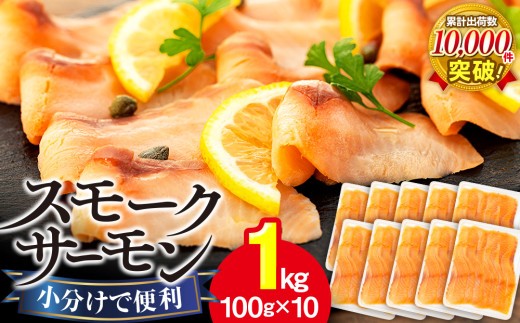 
C01-E10 スモークサーモン（100g×10パック）
