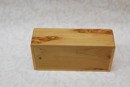 青森ひばうずら杢のティッシュボックス