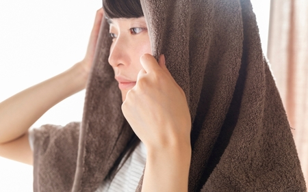 factory towel face　今治タオル認定フェイスタオル 3枚セット モカブラウン