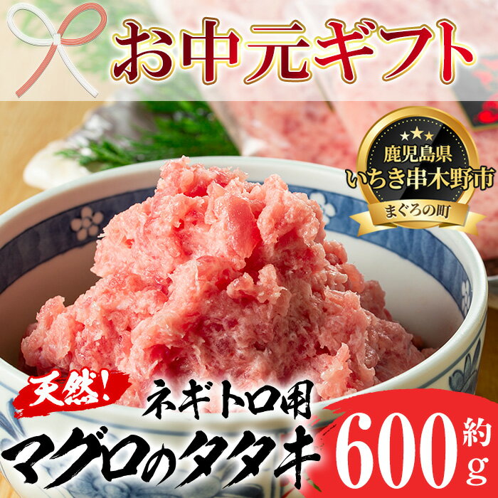 【ふるさと納税】＜2025年お中元ギフト＞まぐろを贅沢に使用したネギトロ用マグロのタタキ(約600g) キハダマグロ メバチマグロ ねぎとろ マグロ丼 まぐろ丼 海鮮 魚介 鮪 まぐろ パック 冷凍【海鮮まぐろ家】