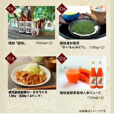 ふるさと納税 南九州市 【全12回】南九州市頴娃うまいもん定期便 |  | 03