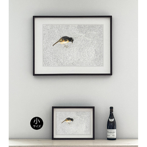 アート作品「フキナガシフウチョウ」（小） 【169006】 絵画 ｲﾝﾃﾘｱ ｱｰﾄ 芸術品 美術品