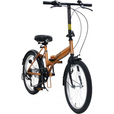ふるさと納税 四日市市 オリタタミ自転車20インチ　6段変速　ヴェルディア　オレンジ |  | 02