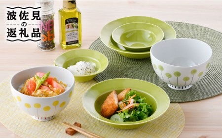 NB 104【波佐見焼】大人気 どんぶり ボウル 含む オリジナルセットアップ商品 食器 皿 【トーエー/堀江陶器】 [NB104] 波佐見焼